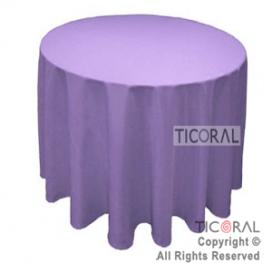 MANTEL LISO HS2201-15 LILA 213CM DIAM PLASTICO x 1